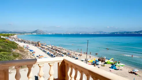 Stranden ved Dunamar 