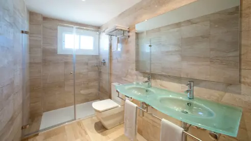 Eksempel på badeværelse