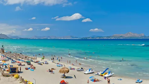 Stranden ved Dunamar 