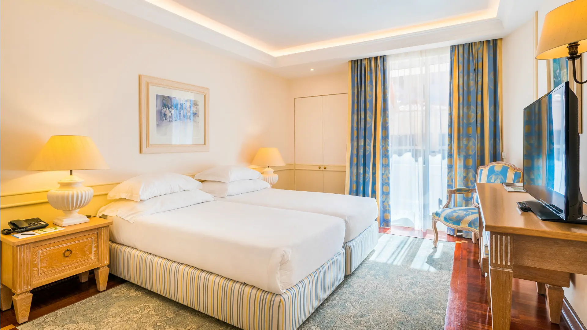 Eksempel på Deluxe dobbeltværelse (2 pers.)