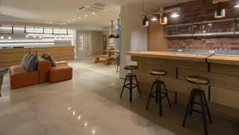 Bar område 