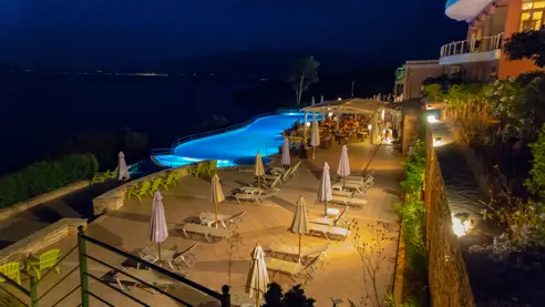 Hyggeligt ved aftentid