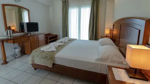 Eksempel på dobbeltværelse m/havudsigt