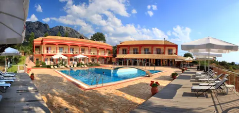 Elektra Hotel poolområde 