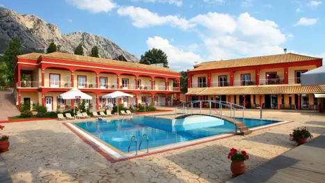 Elektra Hotel poolområde 