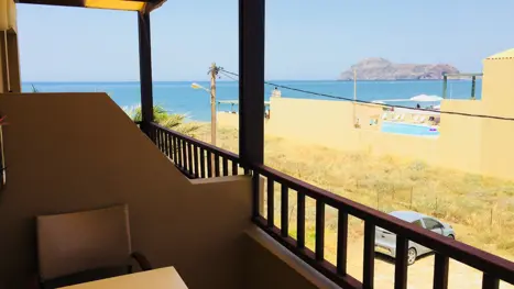 Eksempel på udsigt fra balkon 
