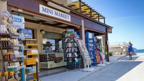 Mini-Market ved Indigo Mare 