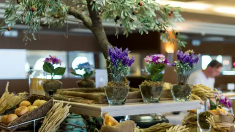 Buffet område
