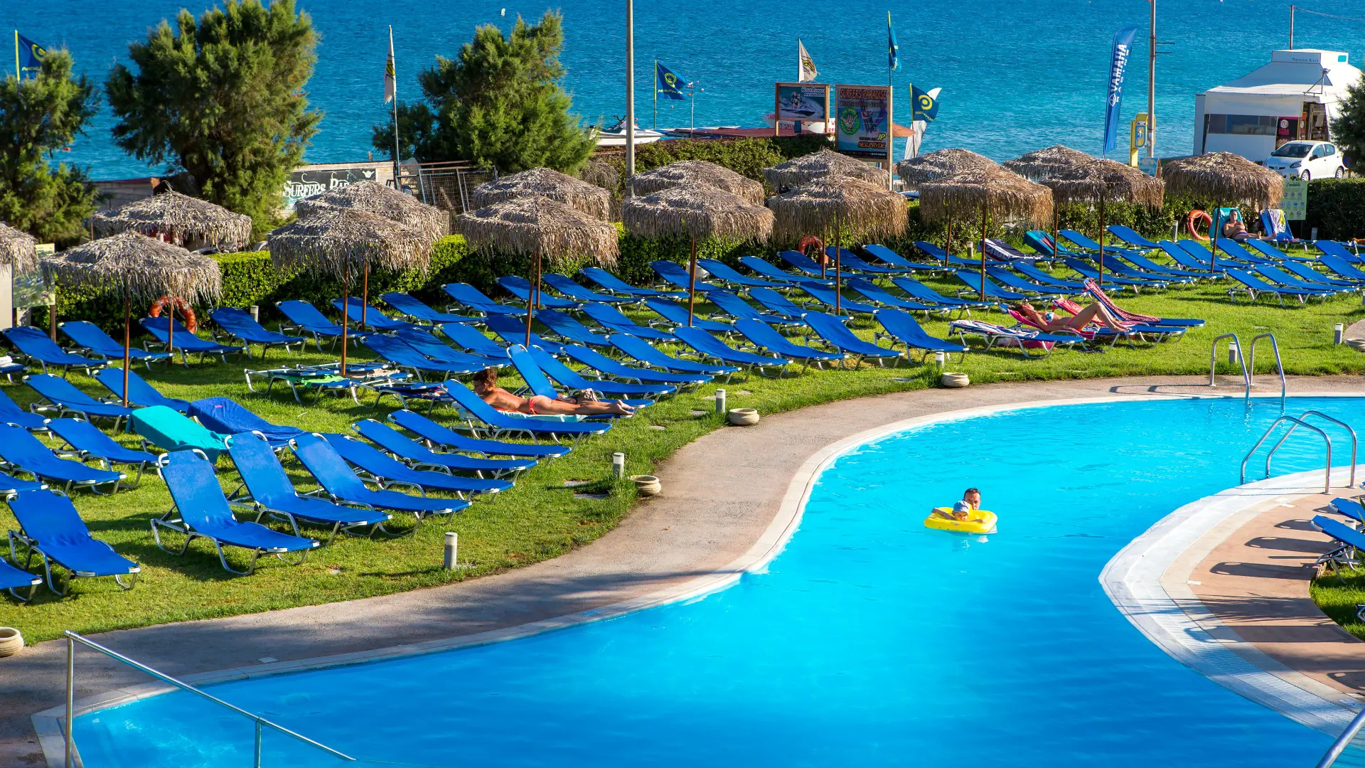 Oceanis Hotel m/All Inclusive - Rhodos By og Ixia, Grækenland - Book her