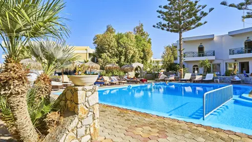 Troulakis Beach poolområde