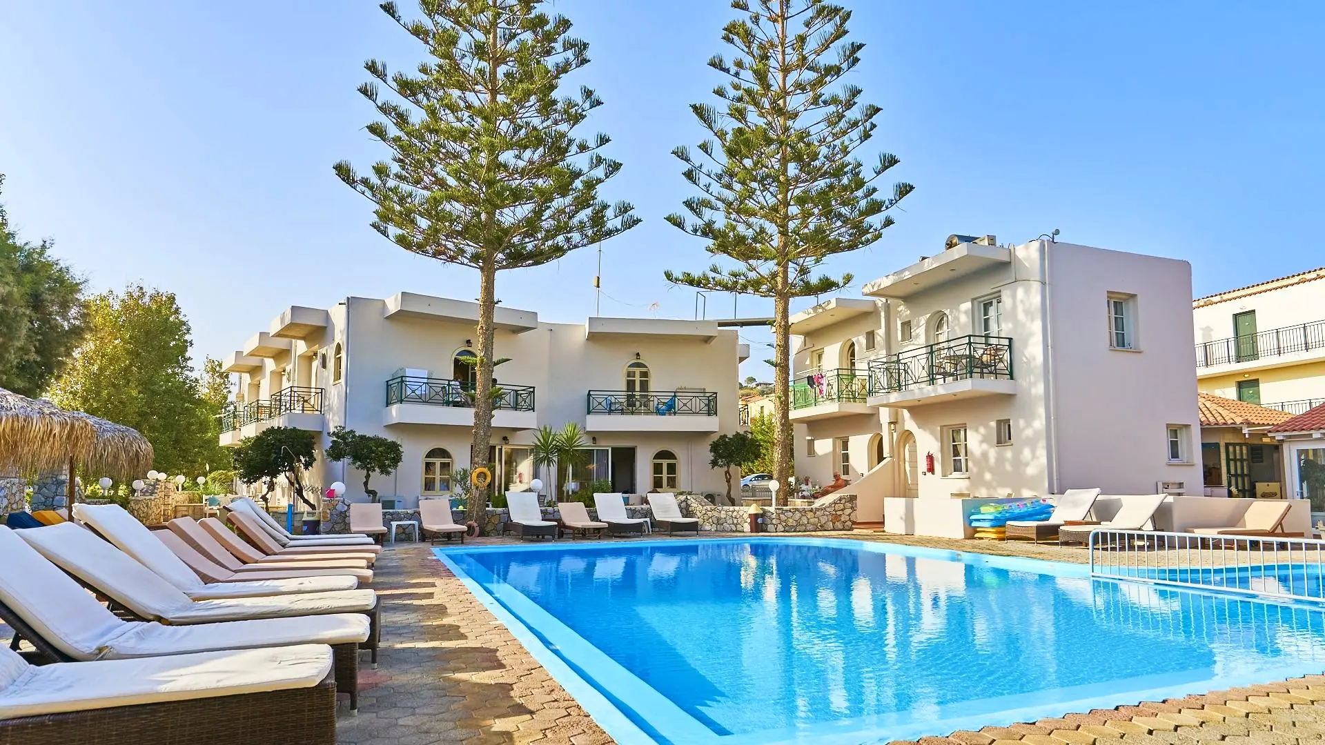 Troulakis Beach poolområde